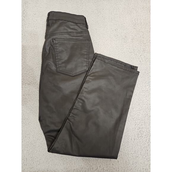 Free People We the Free Faux Leather Pants Womens 30x32 - Picture 1 of 16